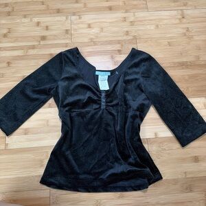 Chic Black Women's Blouse